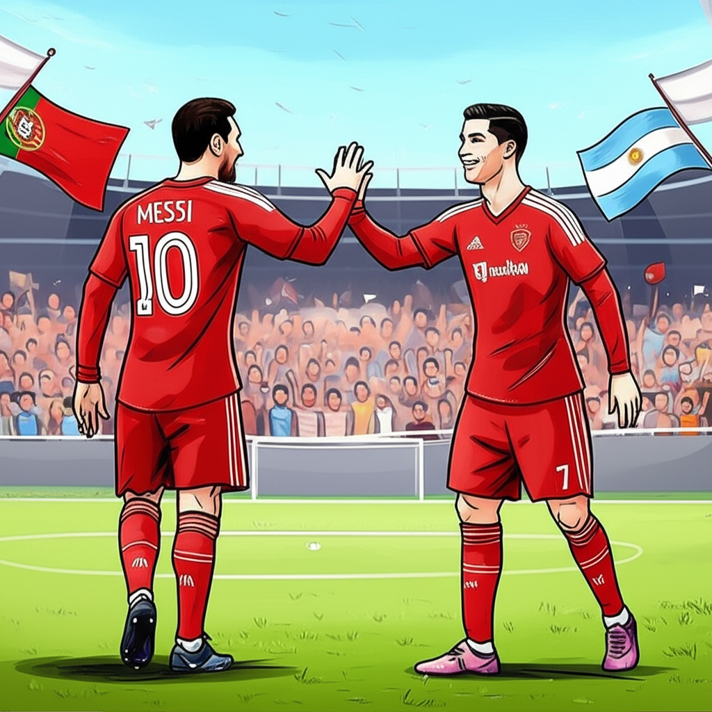 ¡Messi y Ronaldo: La Colonia Imbatible!