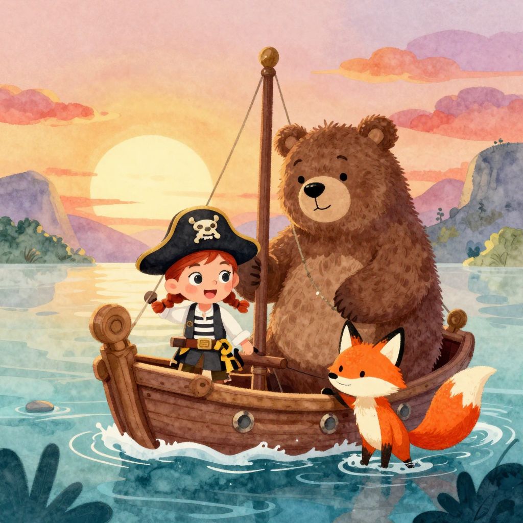 The Pirate Who Found the Real Treasure - illustration 1
