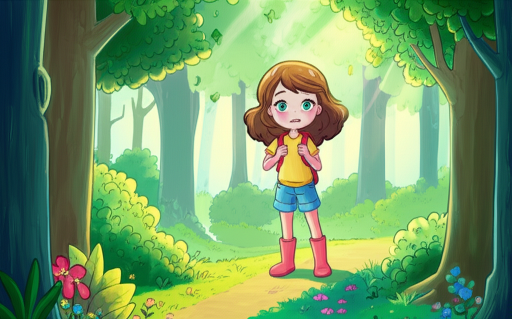 Luna y el Secreto del Bosque Susurrante