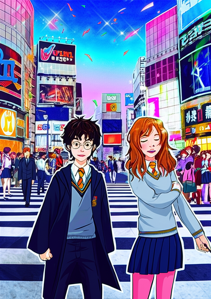 ¡Harry Potter y el Misterio del Dragón de Neón en Tokio!
