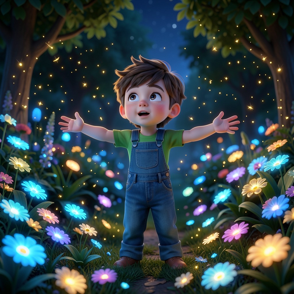 Mateo y el Secreto del Jardín Luminoso - ilustración 2