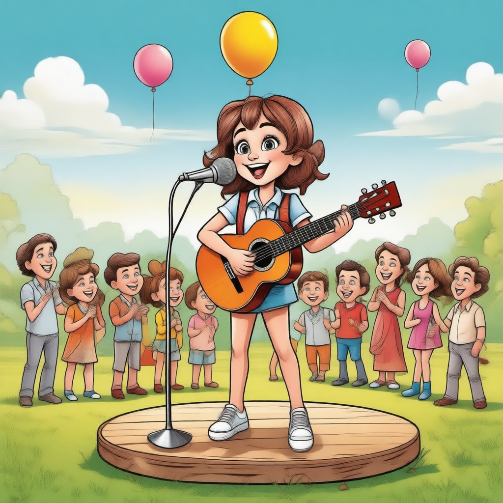 Maya’s Melodic Dream - illustration 1