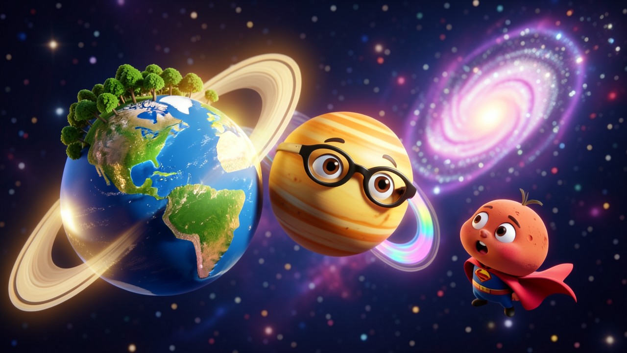 The Secret of the Polka-Dot Planet