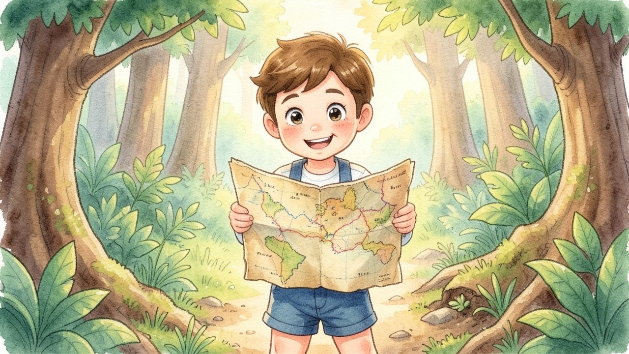 El cuento del niño que encontró un tesoro