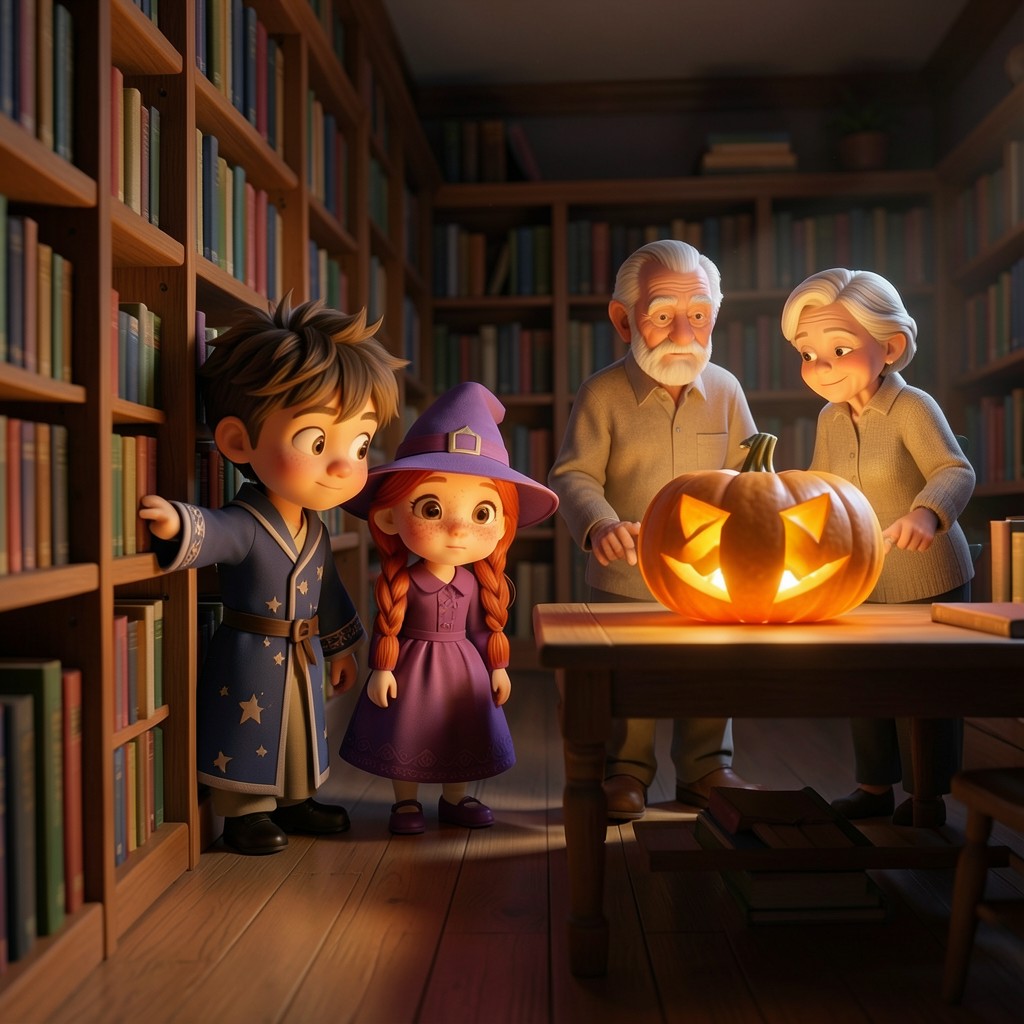 The Mystery of the Arboleas Pumpkin Ghost - illustration 1