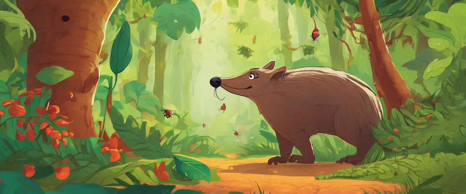 El festín del oso hormiguero