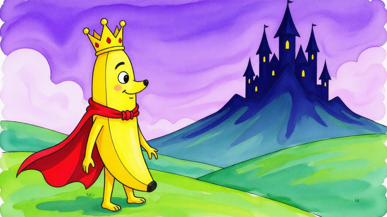 El Valiente Rey Banana y el Rescate en el Castillo de las Sombras