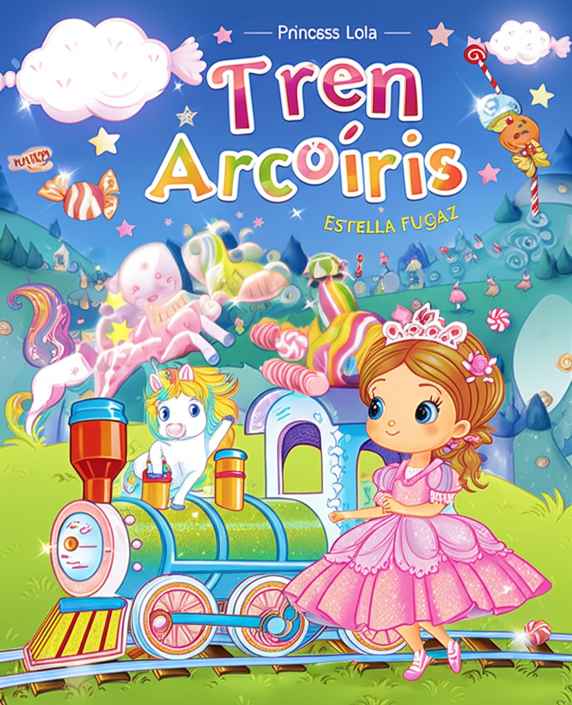 ¡Lola y el Tren Arcoíris al Planeta Unicornio!