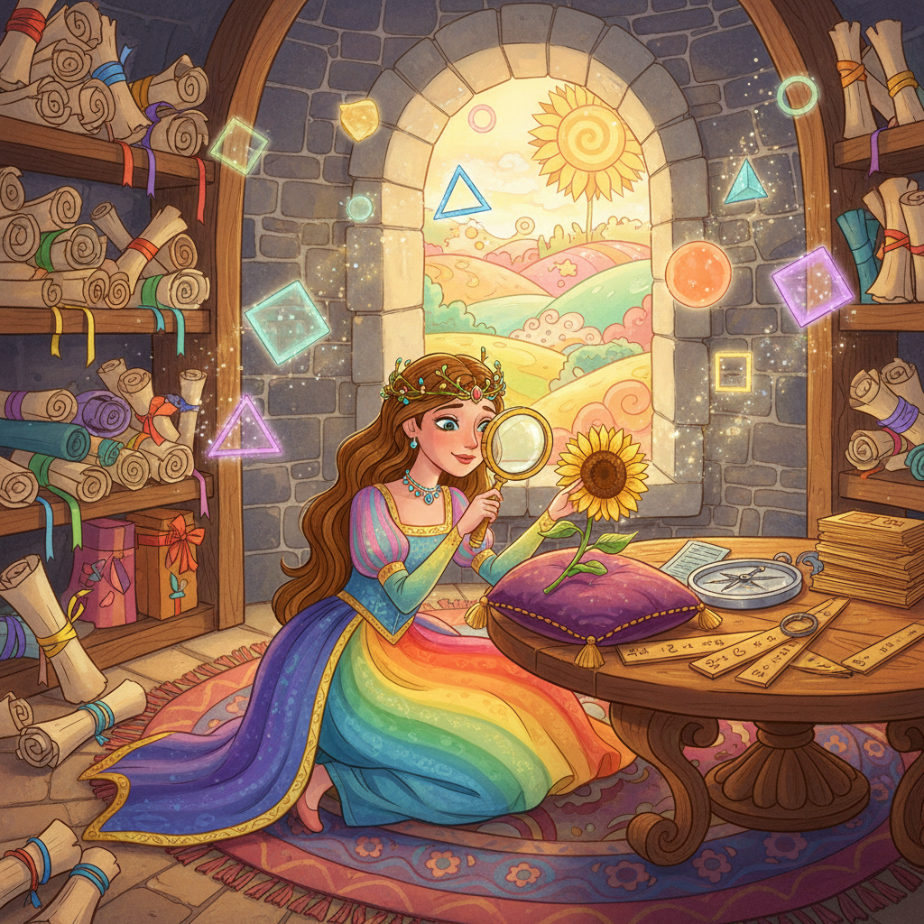 La Princesa Isadora y el Misterio de los Patrones Infinitos