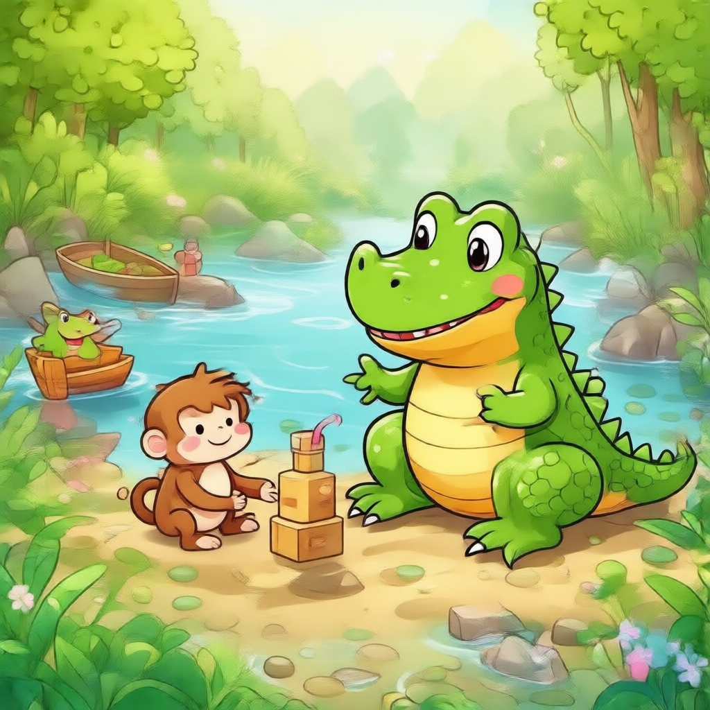 Coco y el Secreto del Suspiro de Colores - illustrasjon 2