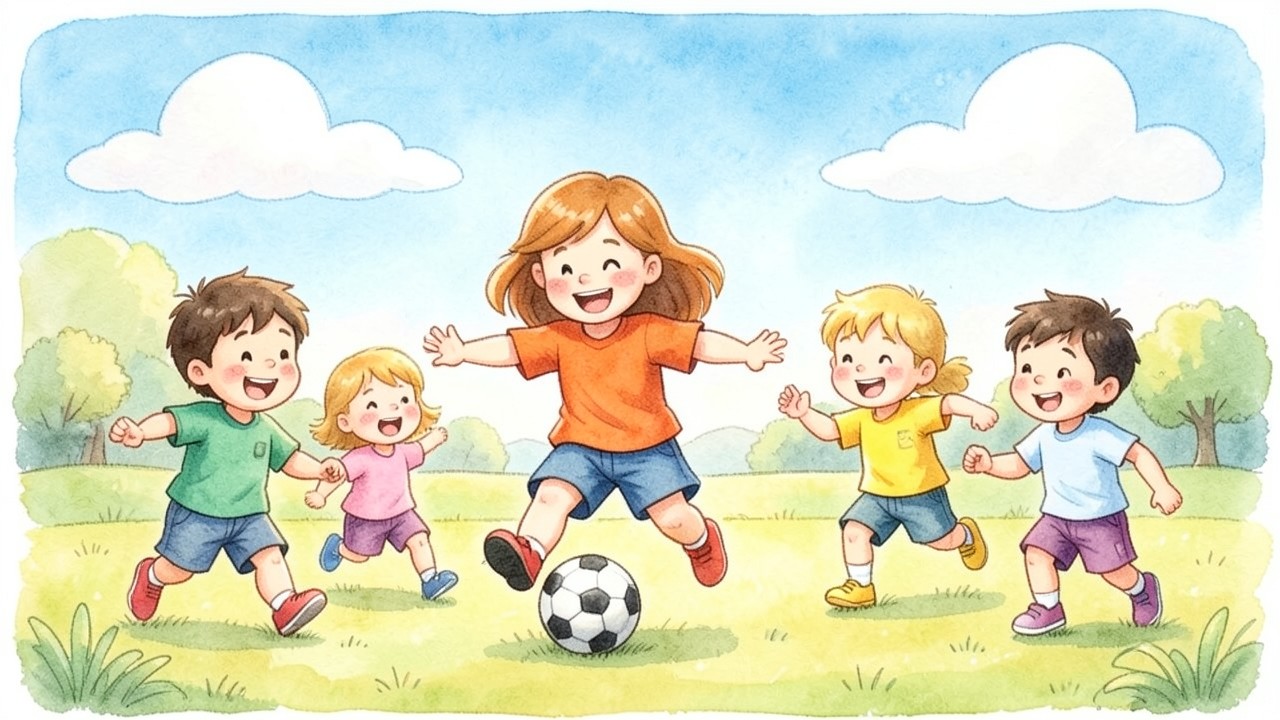 La rodilla de Sofía y los pequeños invasores