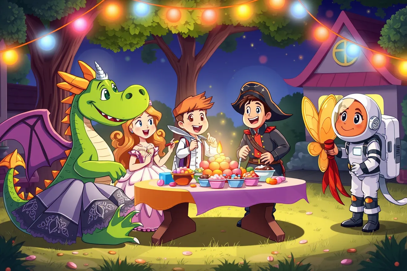 La Fiesta de Disfraces Misteriosa