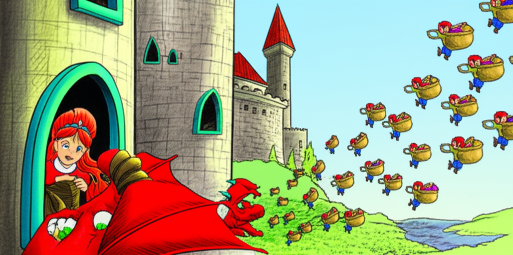 ¡La Princesa Lila y los Enanos Voladores Empanadívoros!