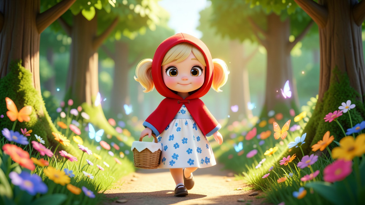 La Aventura de Caperucita en el Bosque