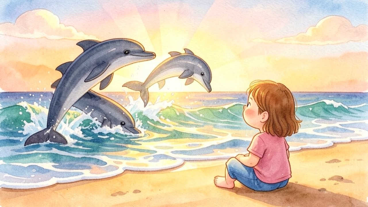 La Niña que Nadó con Delfines