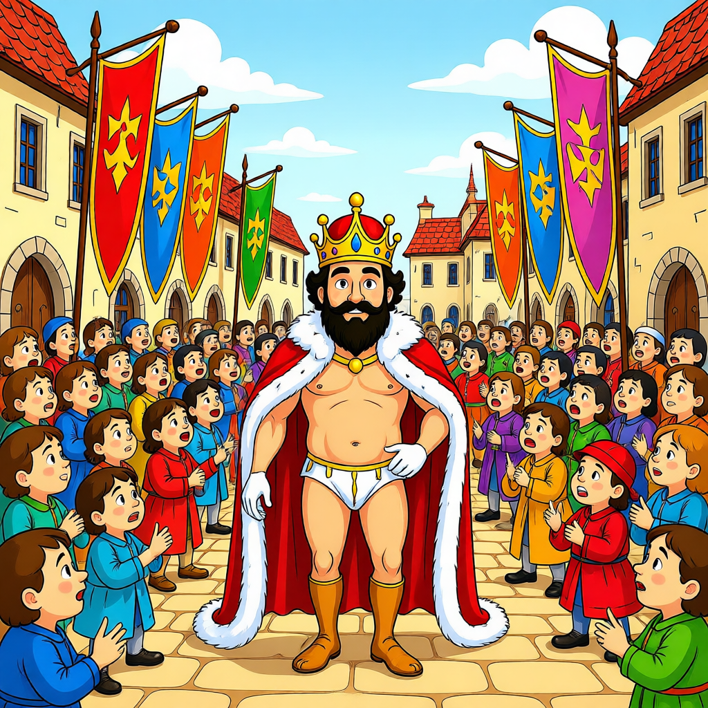 El Nuevo Traje del Emperador y la Verdad del Niño - ilustración 1