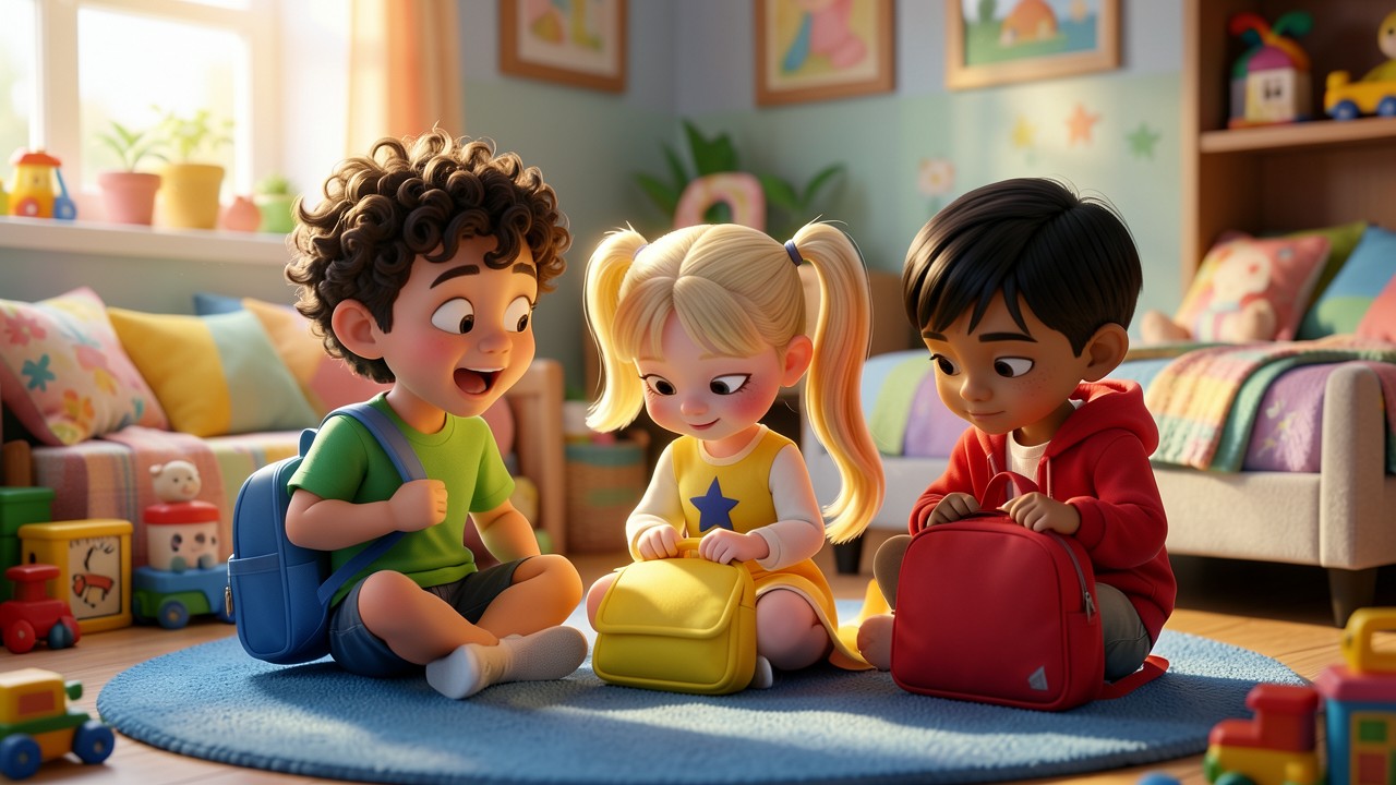Los Amigos y el Misterio de la Mochila Saltarina