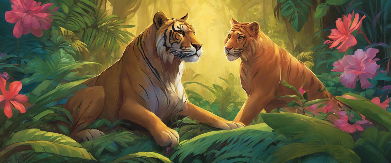 El amor entre la pantera y el tigre