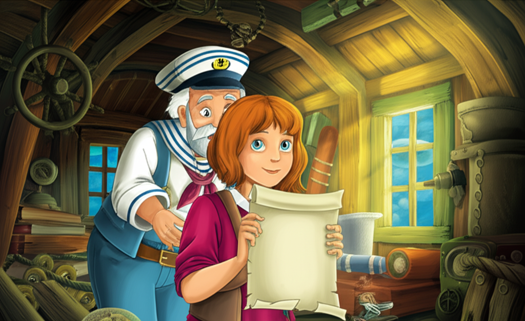 Antonella y el Misterio del Mapa Desaparecido