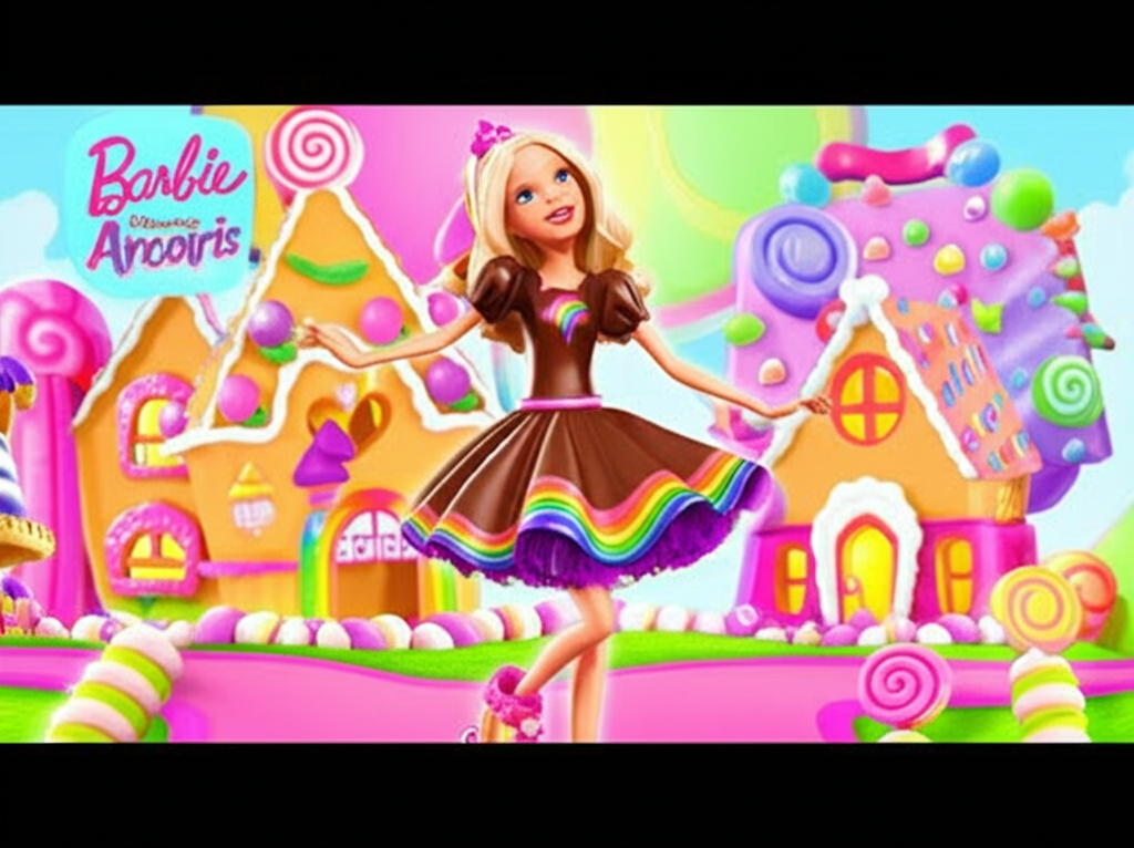 ¡Las Aventuras Arcoíris de Barbie Bailarina Volibolista!