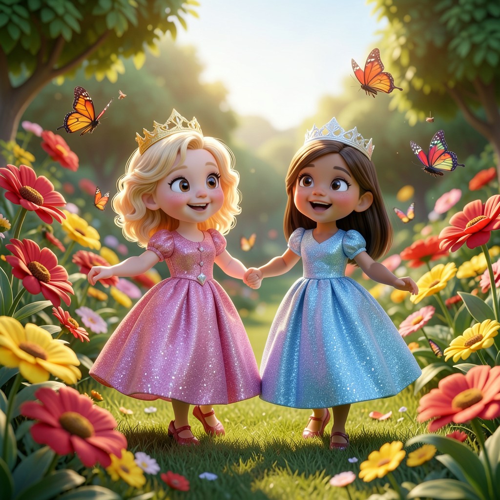 Las Princesas y el Pastel Mágico - ilustración 1