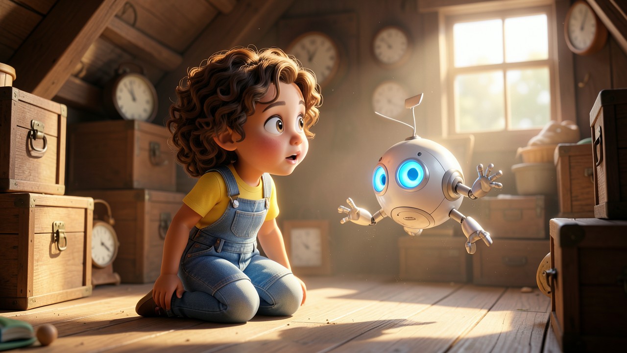 Sofía y el Pequeño Cerebro de Cristal: Una Aventura en el Mundo de la IA