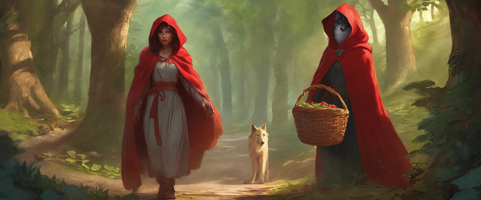Caperucita Roja y el desafío del bosque