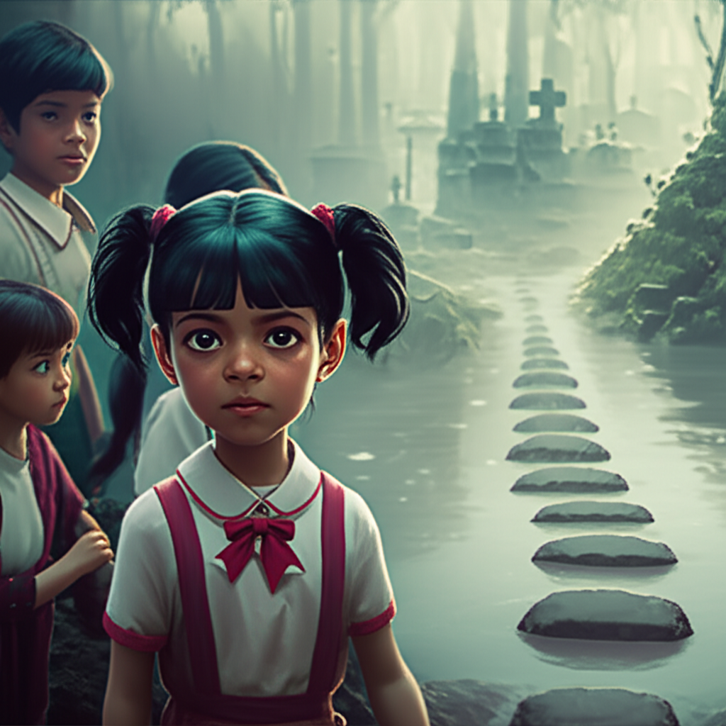 Juanita y la Ciudad Escondida en el Cementerio