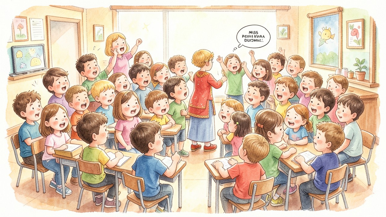 ¡Silencio en la Clase!