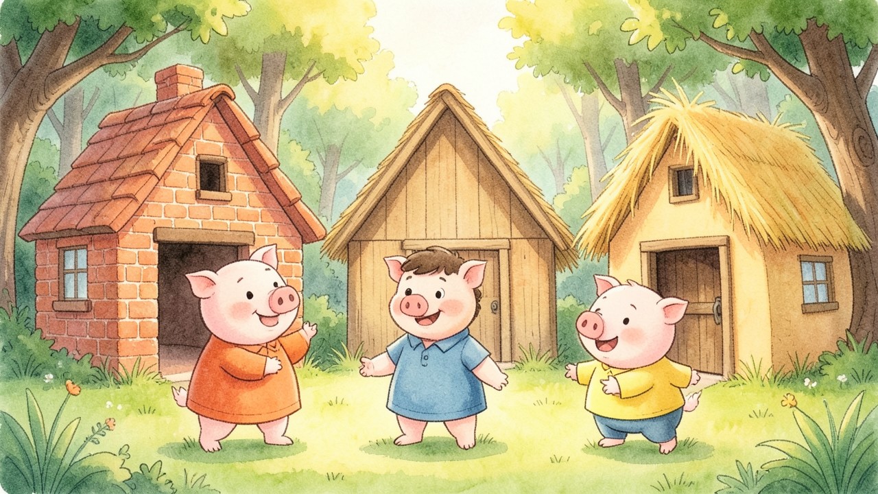 Los Tres Cerditos Aventureros