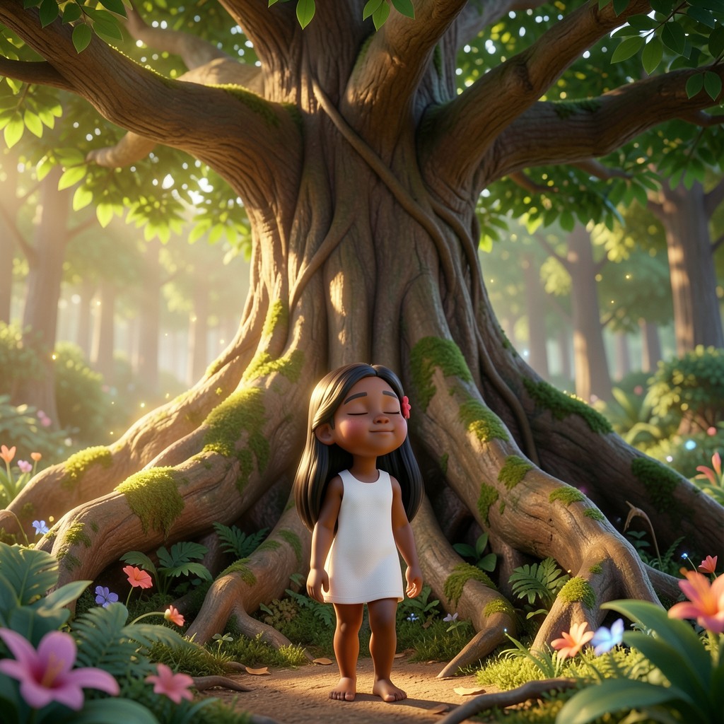 Nara y el Canto de la Selva - ilustración 1