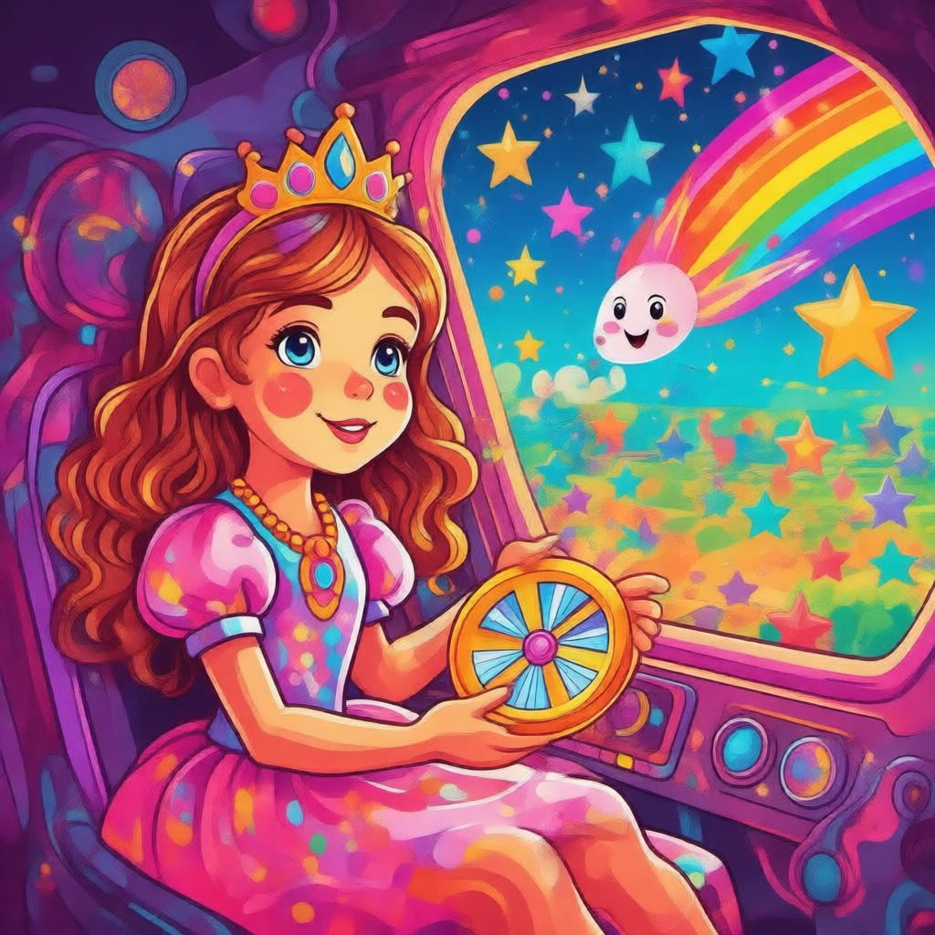 La Princesa Estela y el Galeón de las Estrellas - ilustración 2