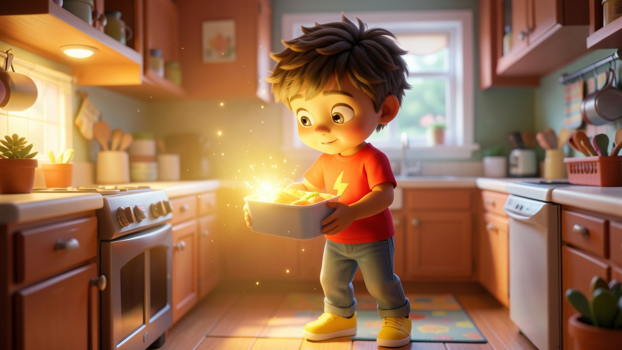 Mateo y el Desayuno de los Superpoderes