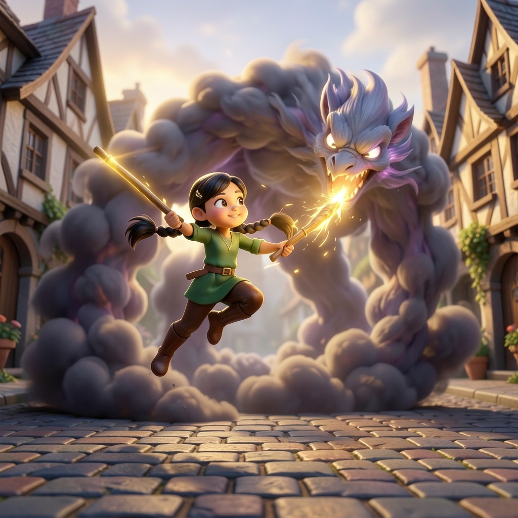 Isabella y el Secreto de la Capa Esmeralda - ilustración 1