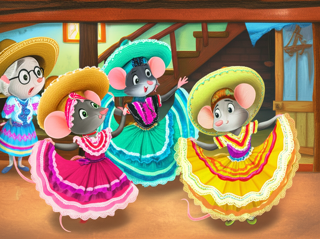 "¡Zapateado Ratón! La Fiesta Folclórica del Sótano"