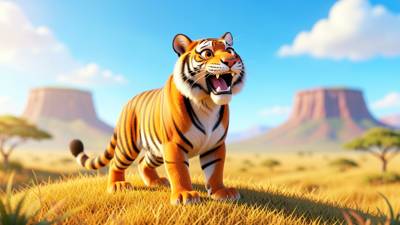 El tigre y el aguacero