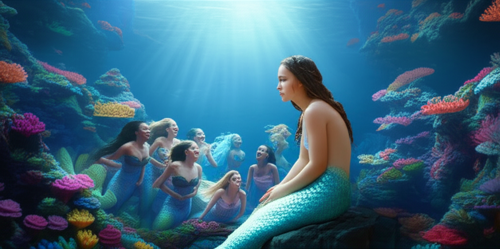 Coralia, la Sirena sin Canción y el Coral Mágico