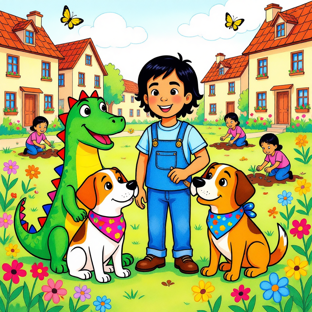 Dinosaurio, Pollo y el Gran Corredor de la Vida - ilustración 2