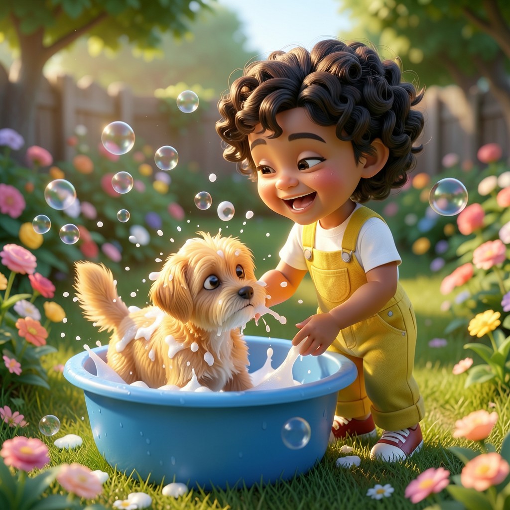 Lucía y el Pequeño Rayo de Sol - ilustración 1