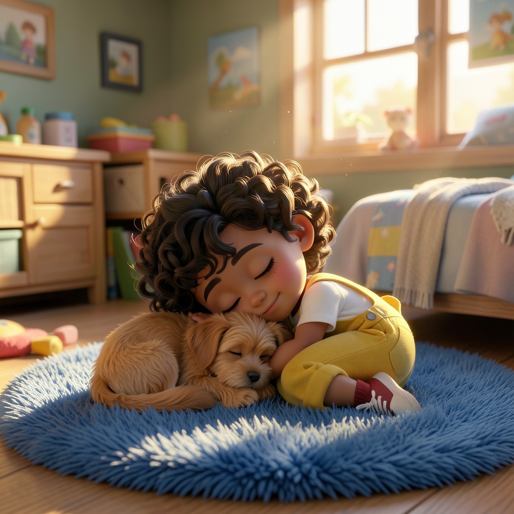 Lucía y el Pequeño Rayo de Sol - ilustración 2