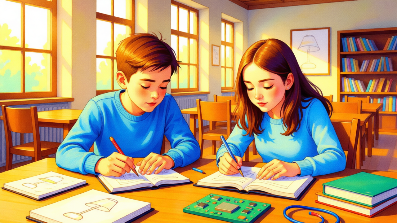 El Destello de la Idea: El Viaje de Mateo y Elena hacia la Innovación