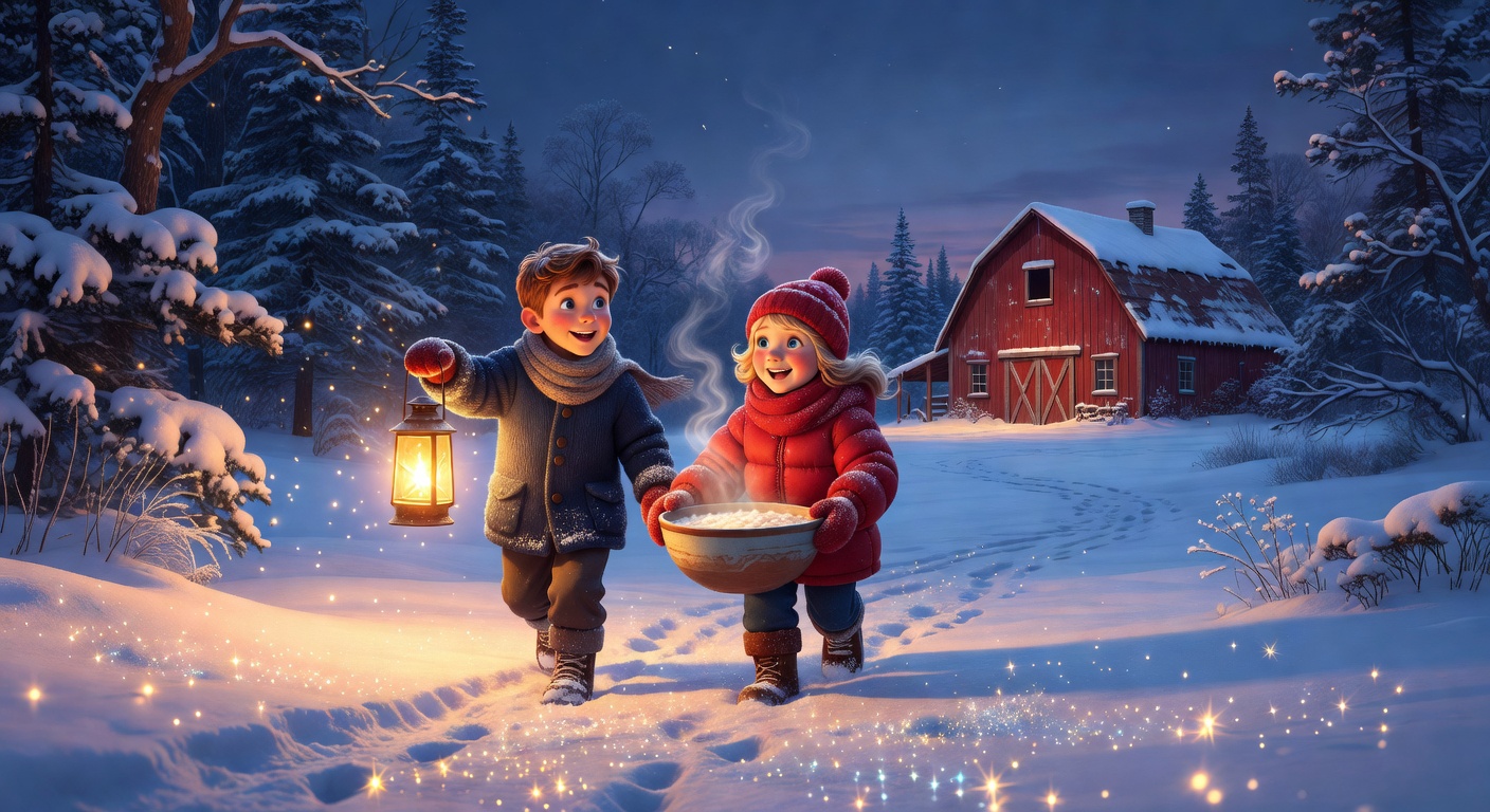 Tomten och Julafton - illustration 1