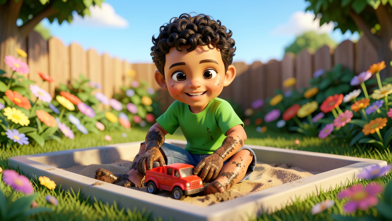 Mateo y el Poder Mágico de las Burbujas