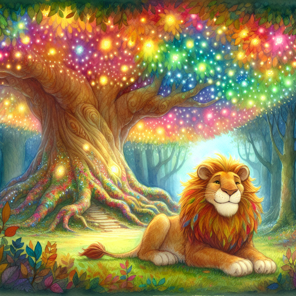 Marcos el León y el Secreto del Árbol Mágico