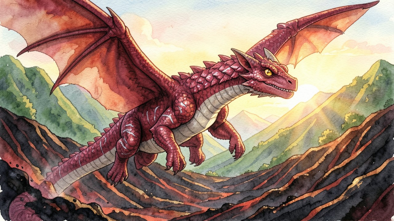 El Despertar del Dragón de Rubí: Un Viaje más allá de las Llamas