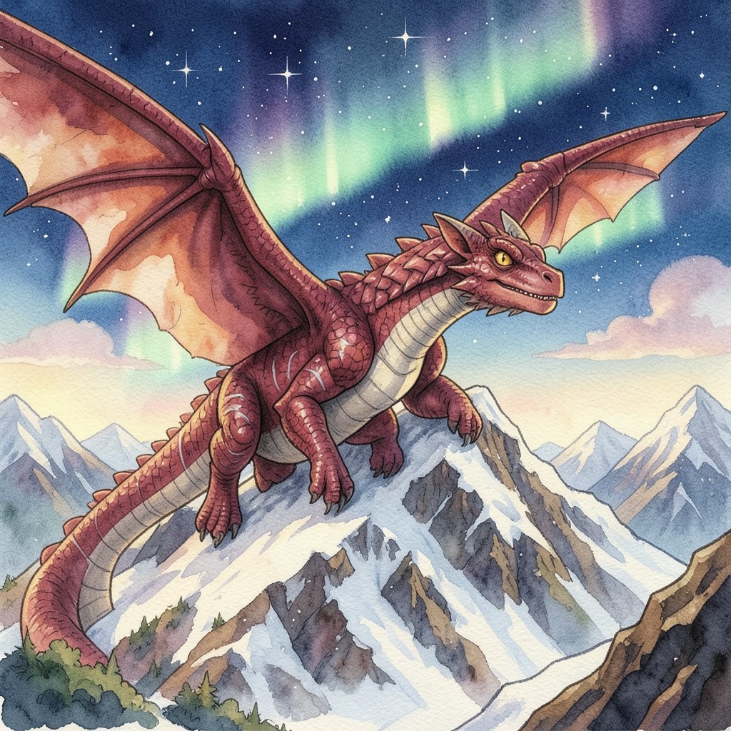 El Despertar del Dragón de Rubí: Un Viaje más allá de las Llamas - ilustración 2