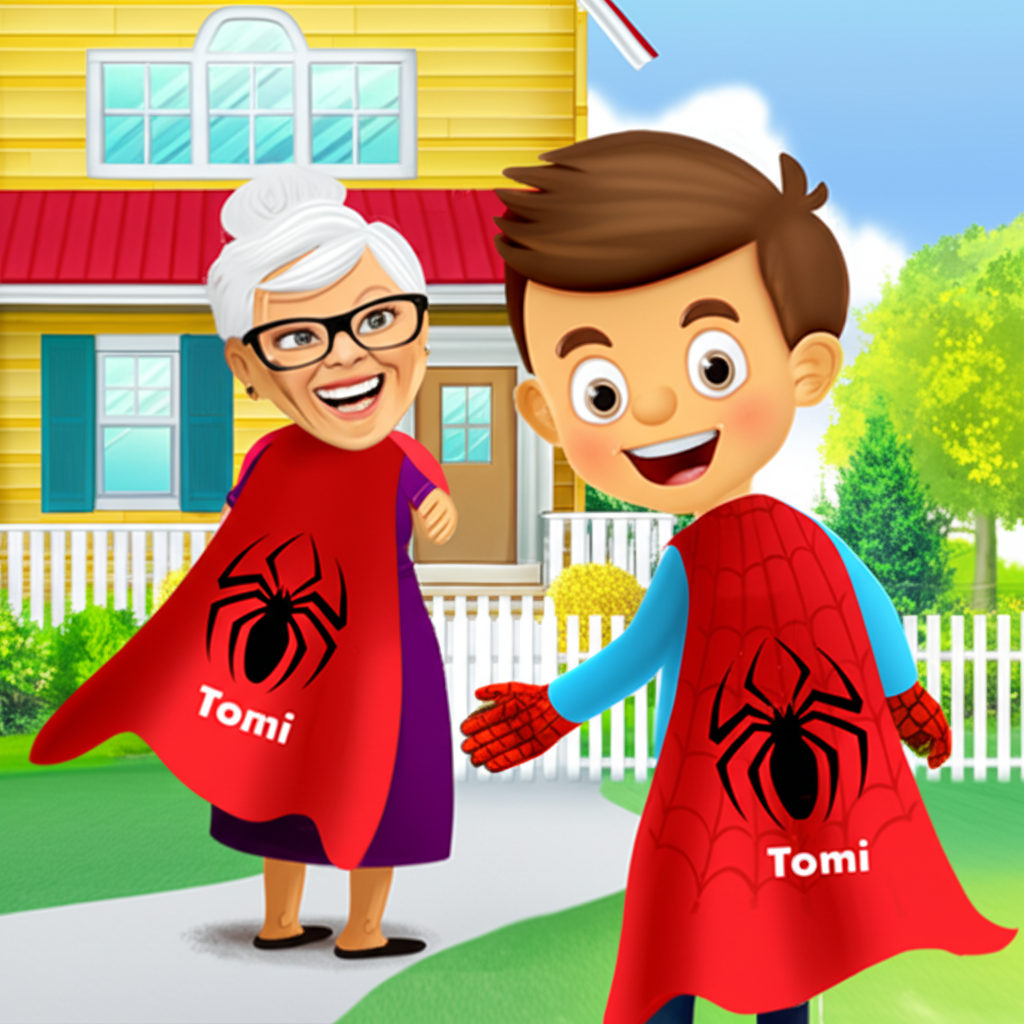 ¡Tomi y Abu: Una Aventura Espacial con Spiderman!