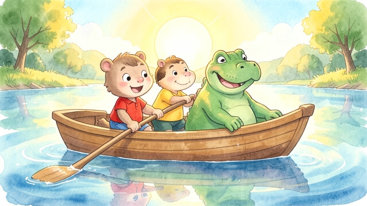 El Capibara y el Cocodrilo, Amigos Inesperados