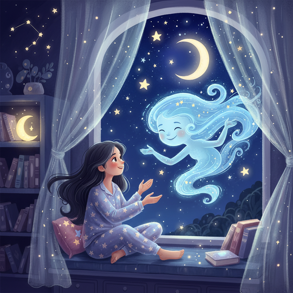 Luna y el Secreto del Viento: Un Viaje hacia la Calma