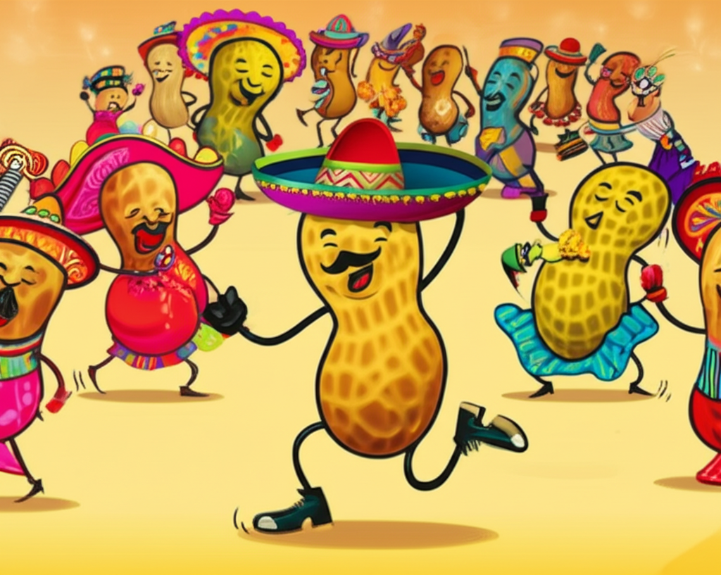 ¡Las Desopilantes Aventuras del Cacahuate Bailarín!